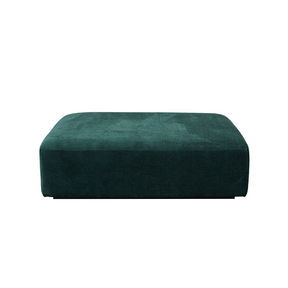 Flex Rectangular Chaise Lounge - Green in White Background