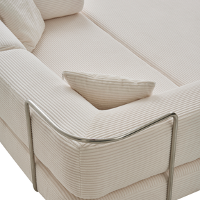 Belle Convertible Sofa Bed - Corduroy V1