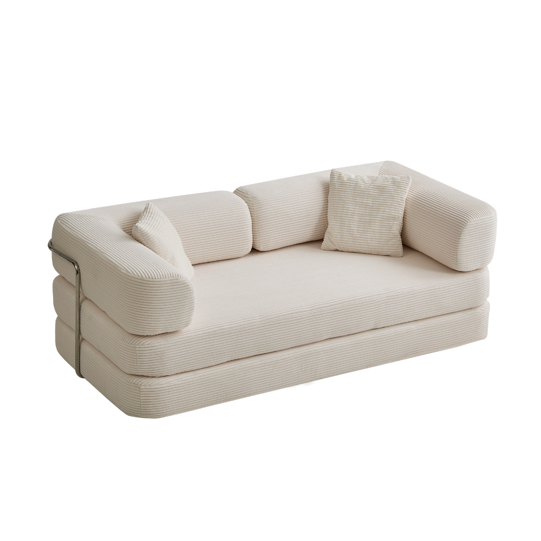 Belle Convertible Sofa Bed - Corduroy V1