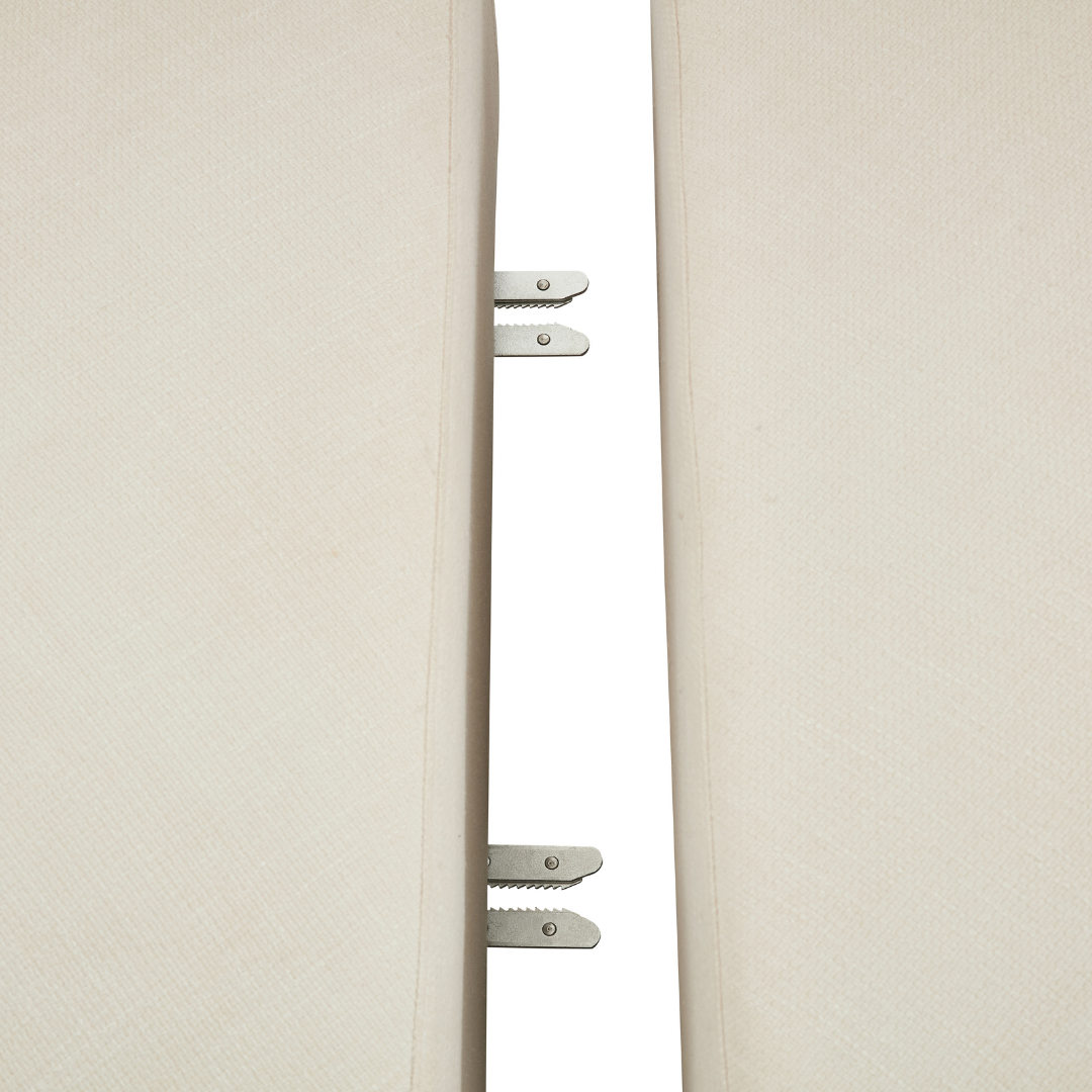 Celine Curve Modular Sofa - Natural White Premium Fabric