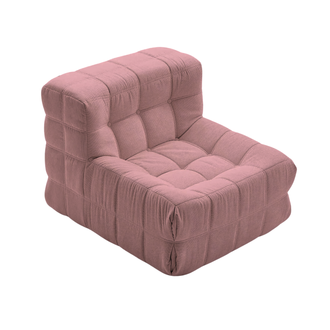 Dice Lounge Chair - Corduroy