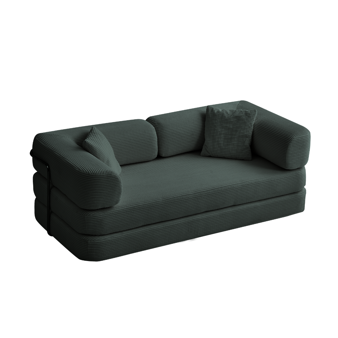Belle Convertible Sofa Bed - Corduroy V1