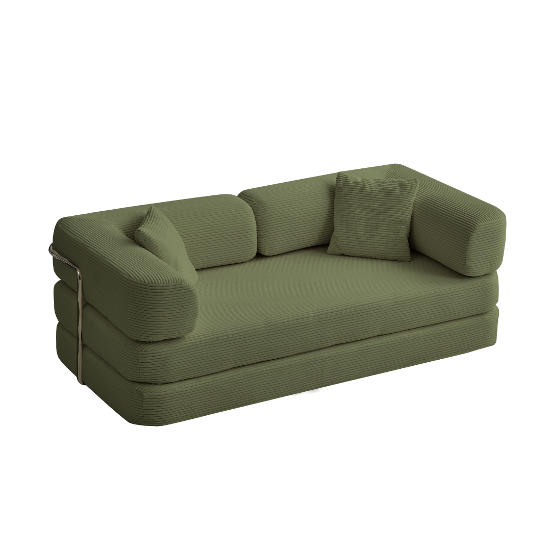 Belle Convertible Sofa Bed - Corduroy V1