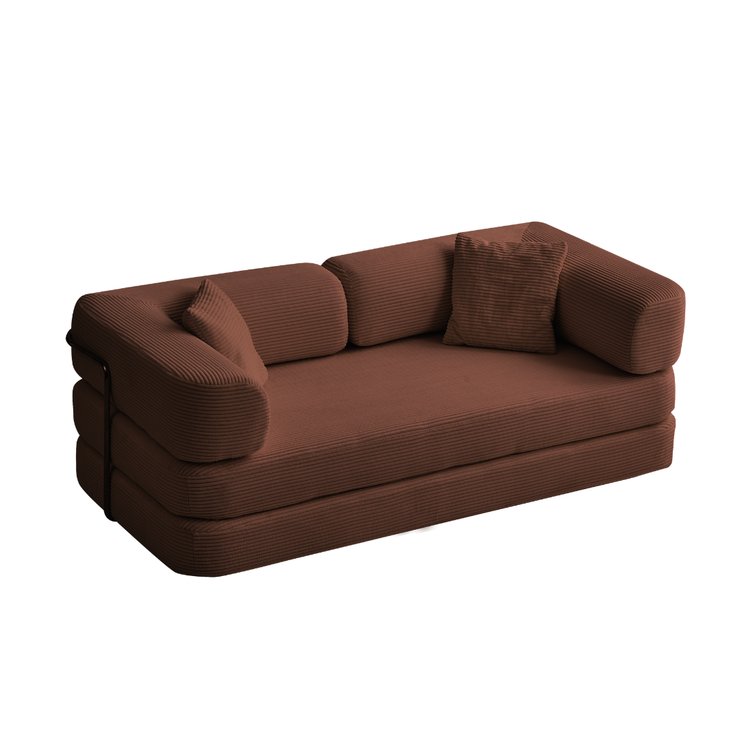 Belle Convertible Sofa Bed - Corduroy V1