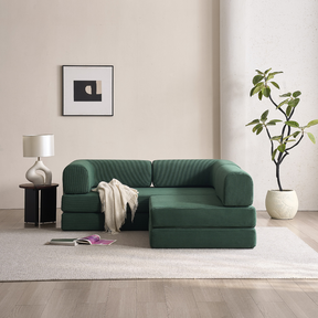 Belle Single Armless Seat - Corduroy
