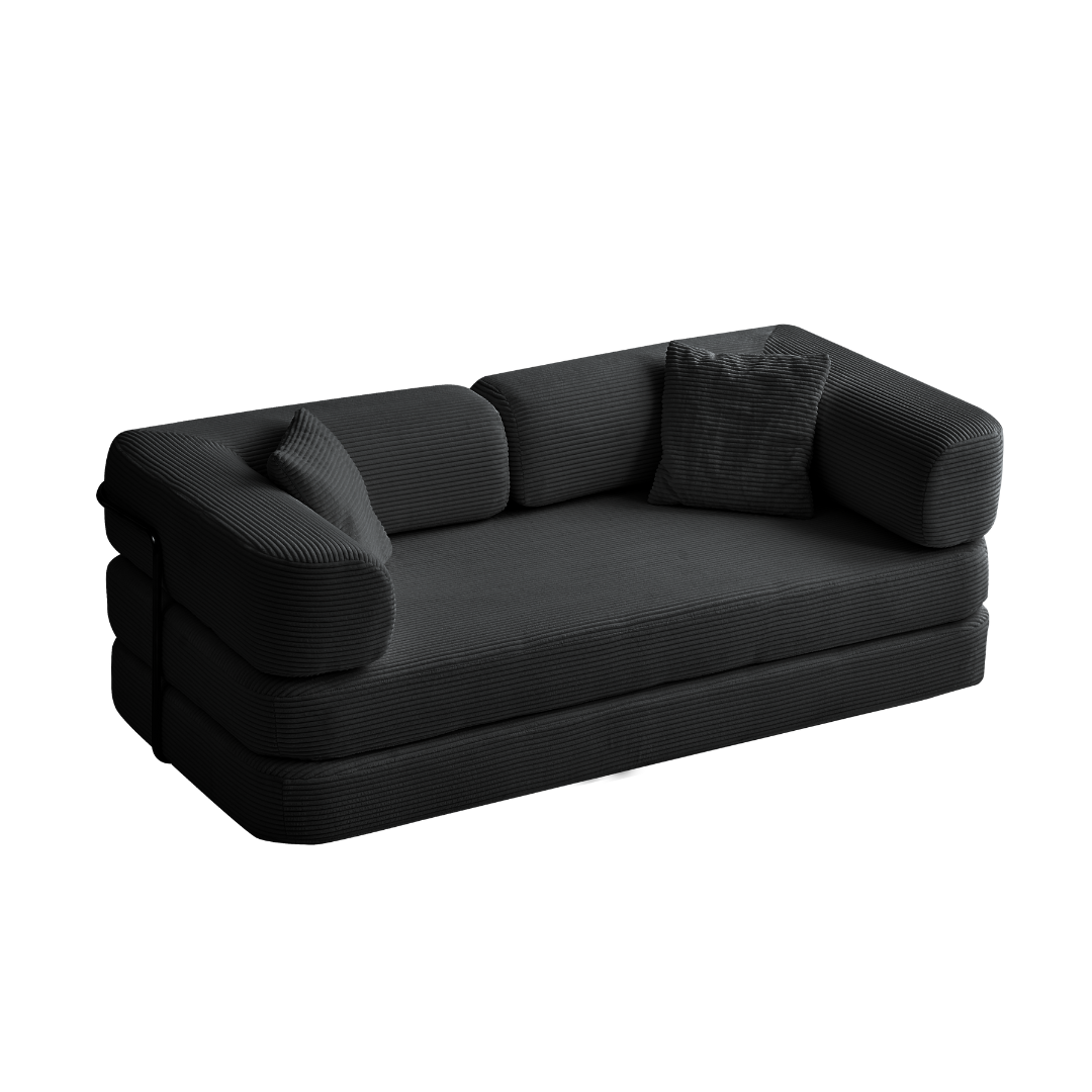 Belle Convertible Sofa Bed - Corduroy V1