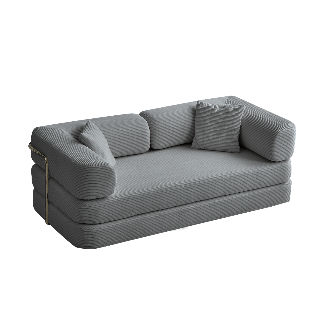 Belle Convertible Sofa Bed - Corduroy V1