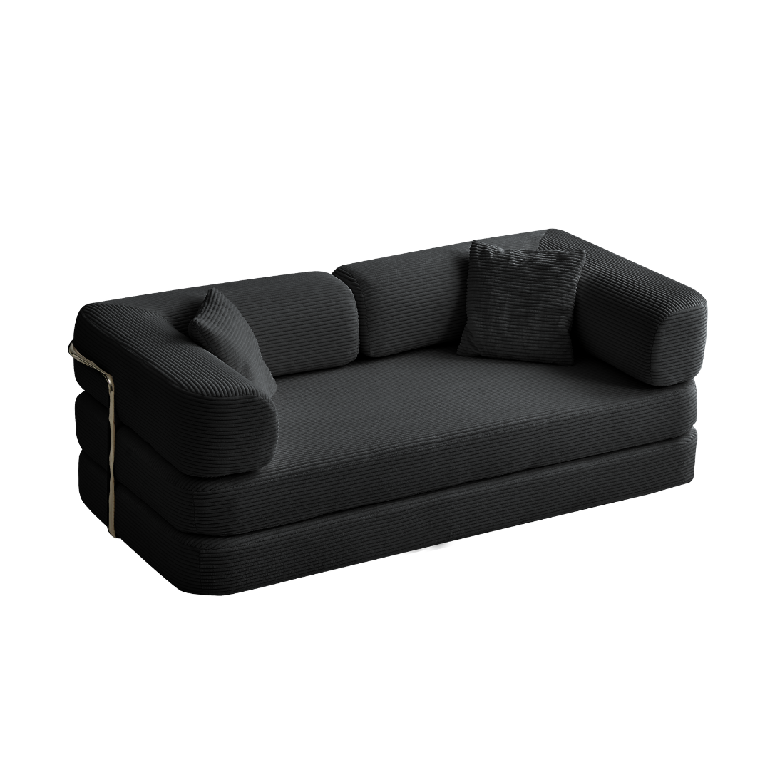 Belle Convertible Sofa Bed - Corduroy V1