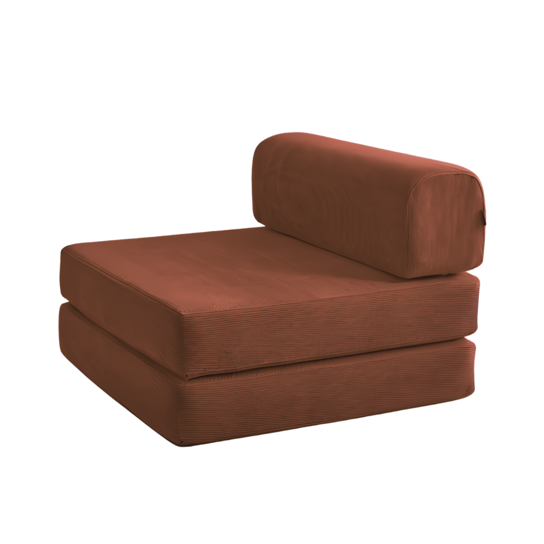 Belle Single Armless Seat - Corduroy