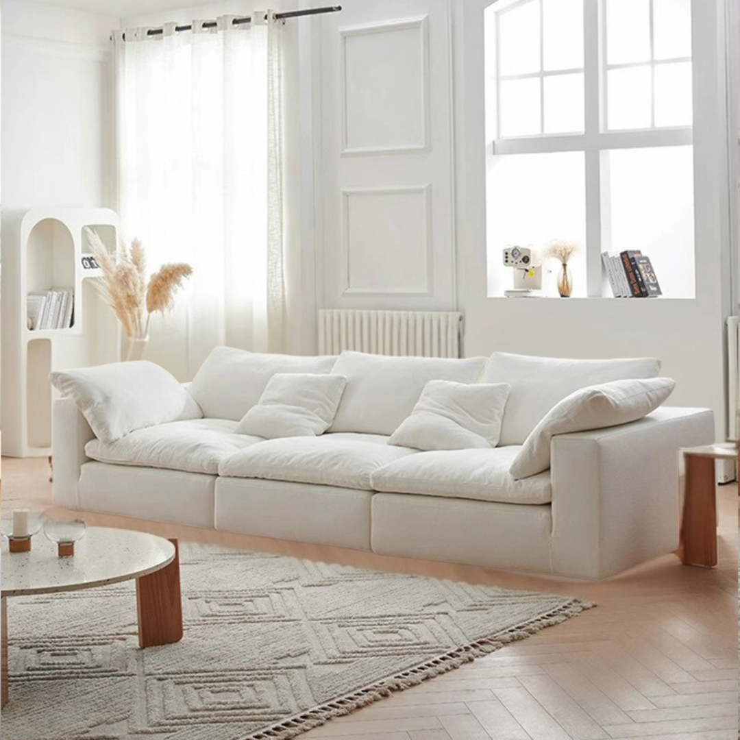 Bliss Modular Sofa - Natural White Premium Fabric