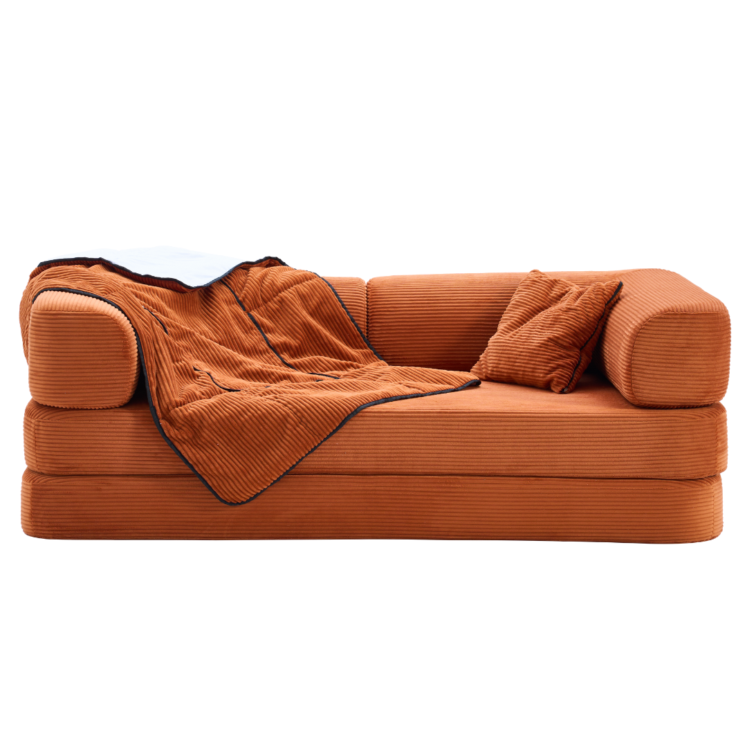 Belle Convertible Sofa Bed - Corduroy V1