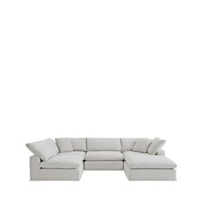 Bliss Modular Sofa - Natural White Premium Fabric