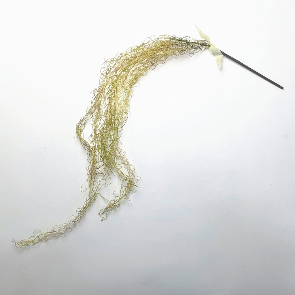 hanging plant looks like hair Artificial Angel Hair Hanging Plant