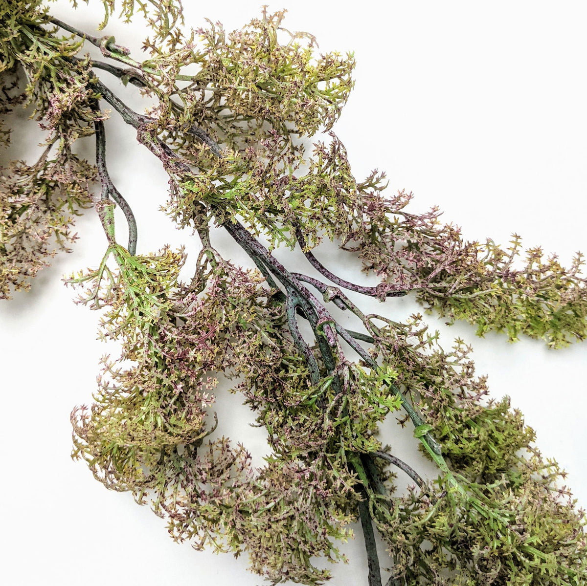 Artificial Bushy Vine Hanging Plant - Purple - BUBULAND HOME