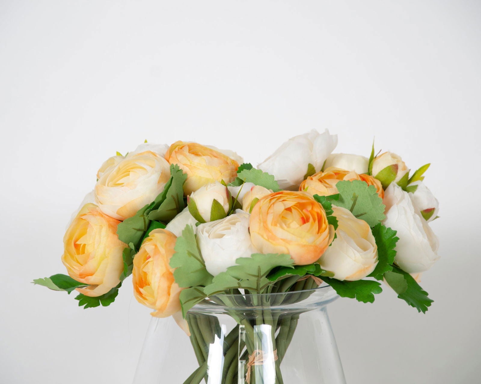 Artificial Camellia Bouquet - Floral Red BUBULAND HOME