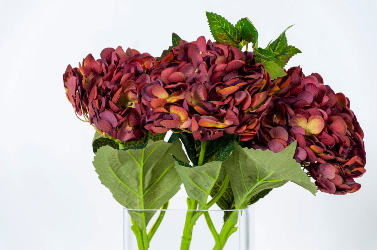 Artificial French Hydrangea BUBULAND HOME