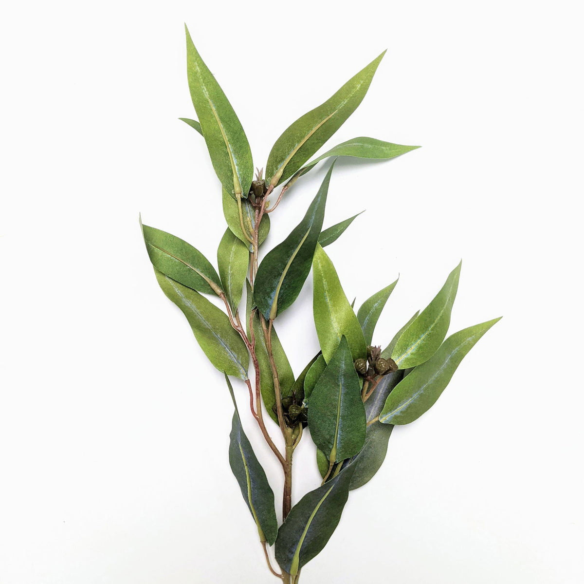 Artificial Gum - Eucalyptus Leaves - Green BUBULAND HOME