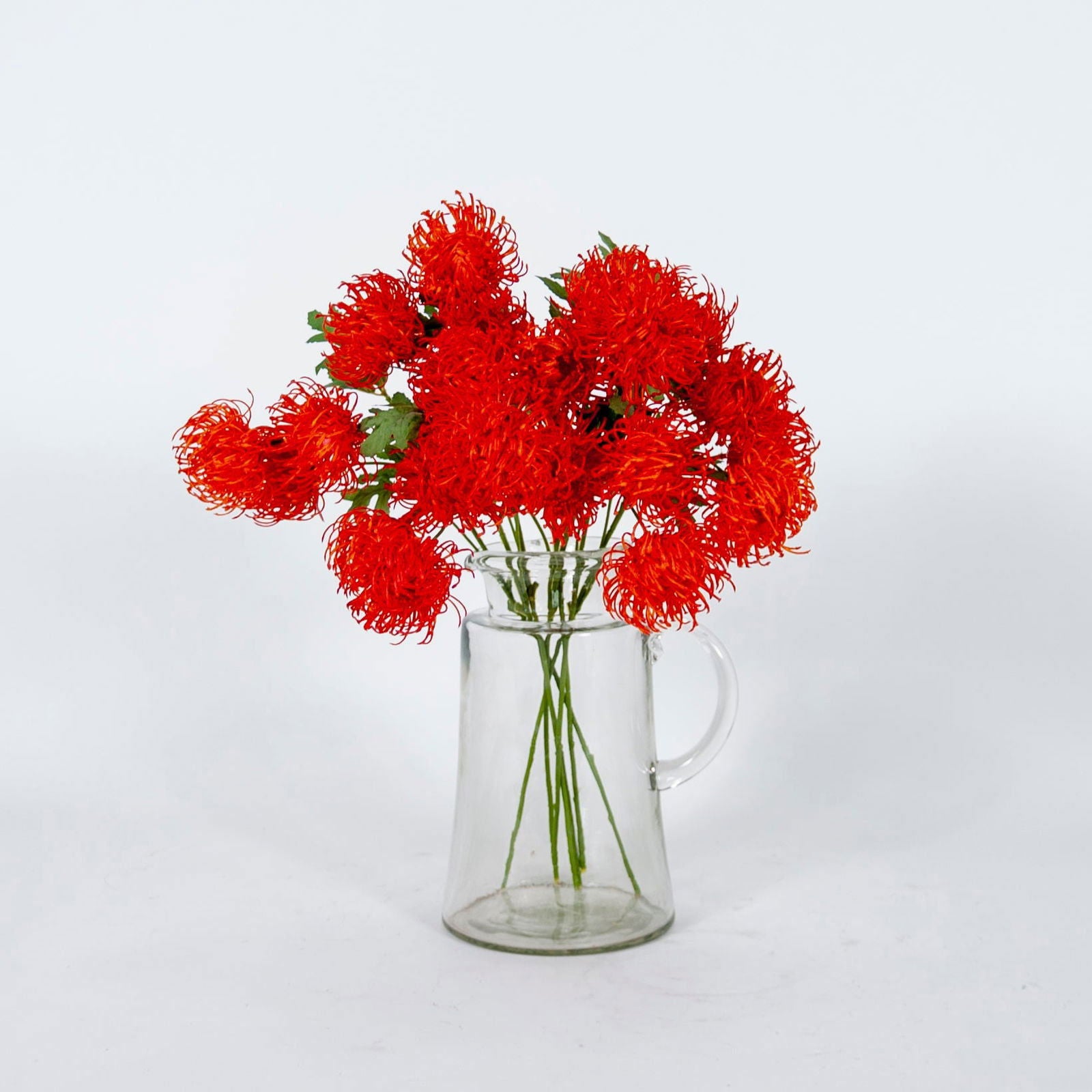 Artificial Marigold Flower - Floral Red BUBULAND HOME