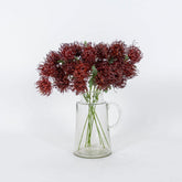 Artificial Marigold Flower - Floral Brown BUBULAND HOME