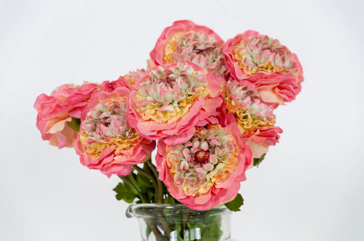 Artificial Mountain Dew Lotus Short Stem BUBULAND HOME