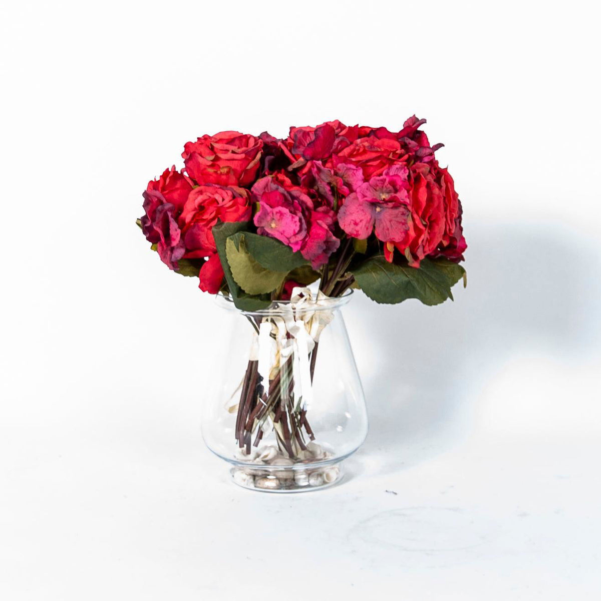 Artificial Red Rose Bouquet - BUBULAND HOME