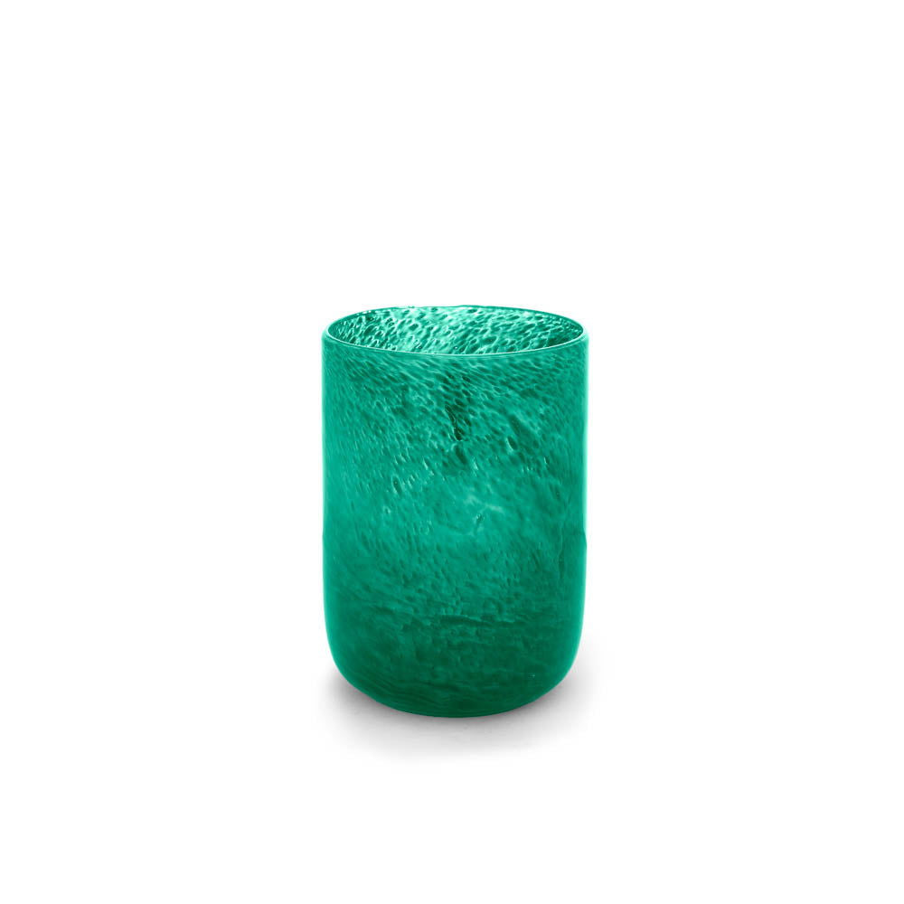 Aurora Green Glass Vases BUBULAND HOME