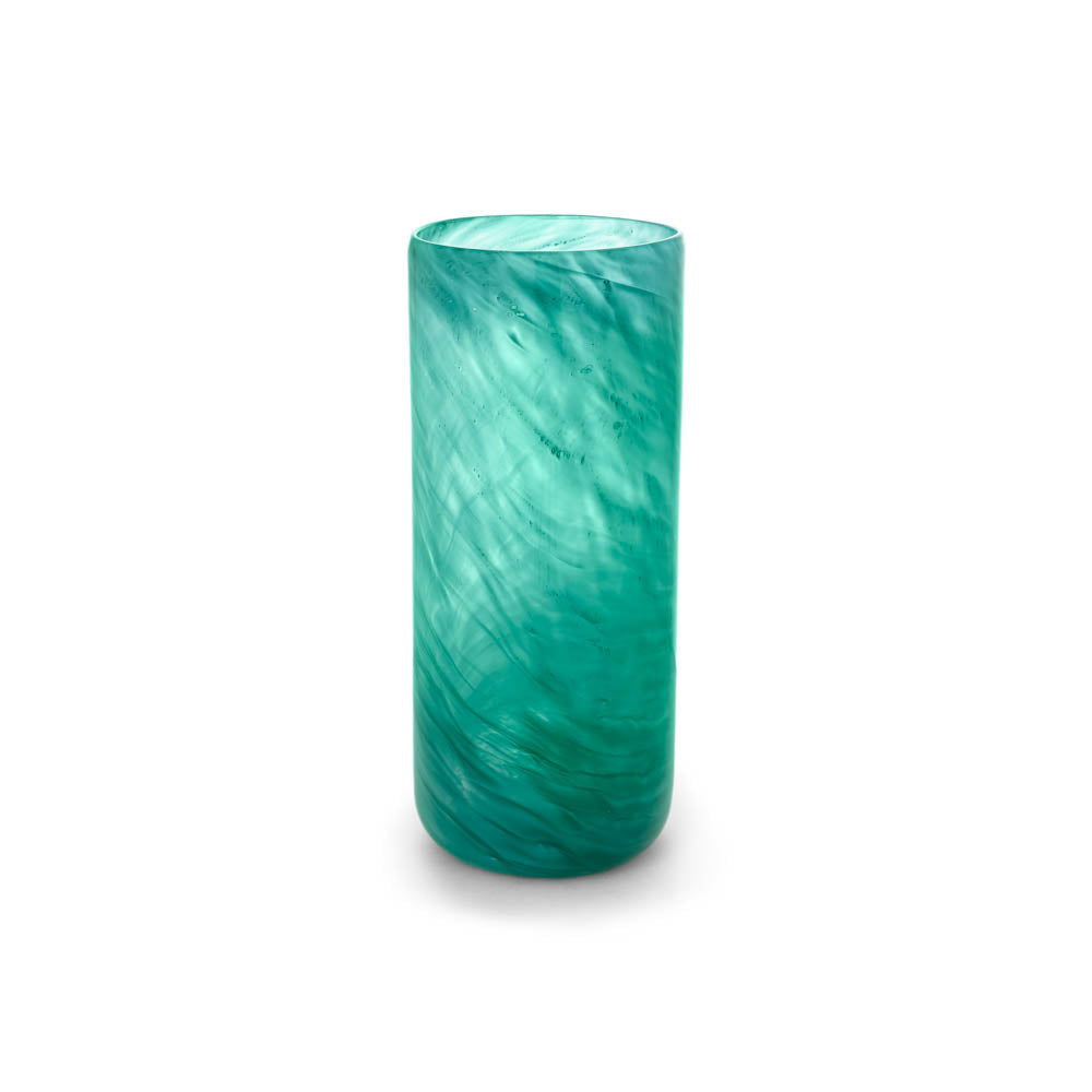 Aurora Green Glass Vases BUBULAND HOME