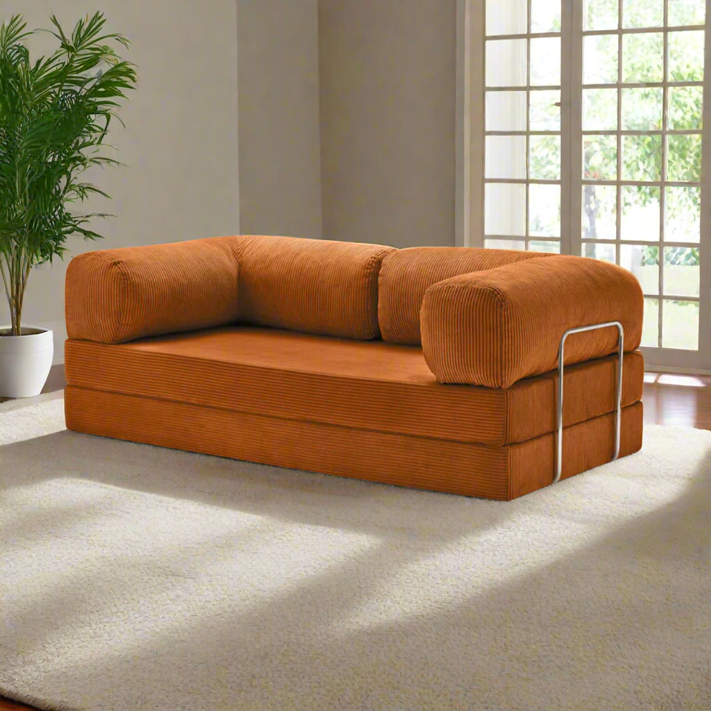 Belle Convertible Sofa Bed - Corduroy BUBULAND HOME