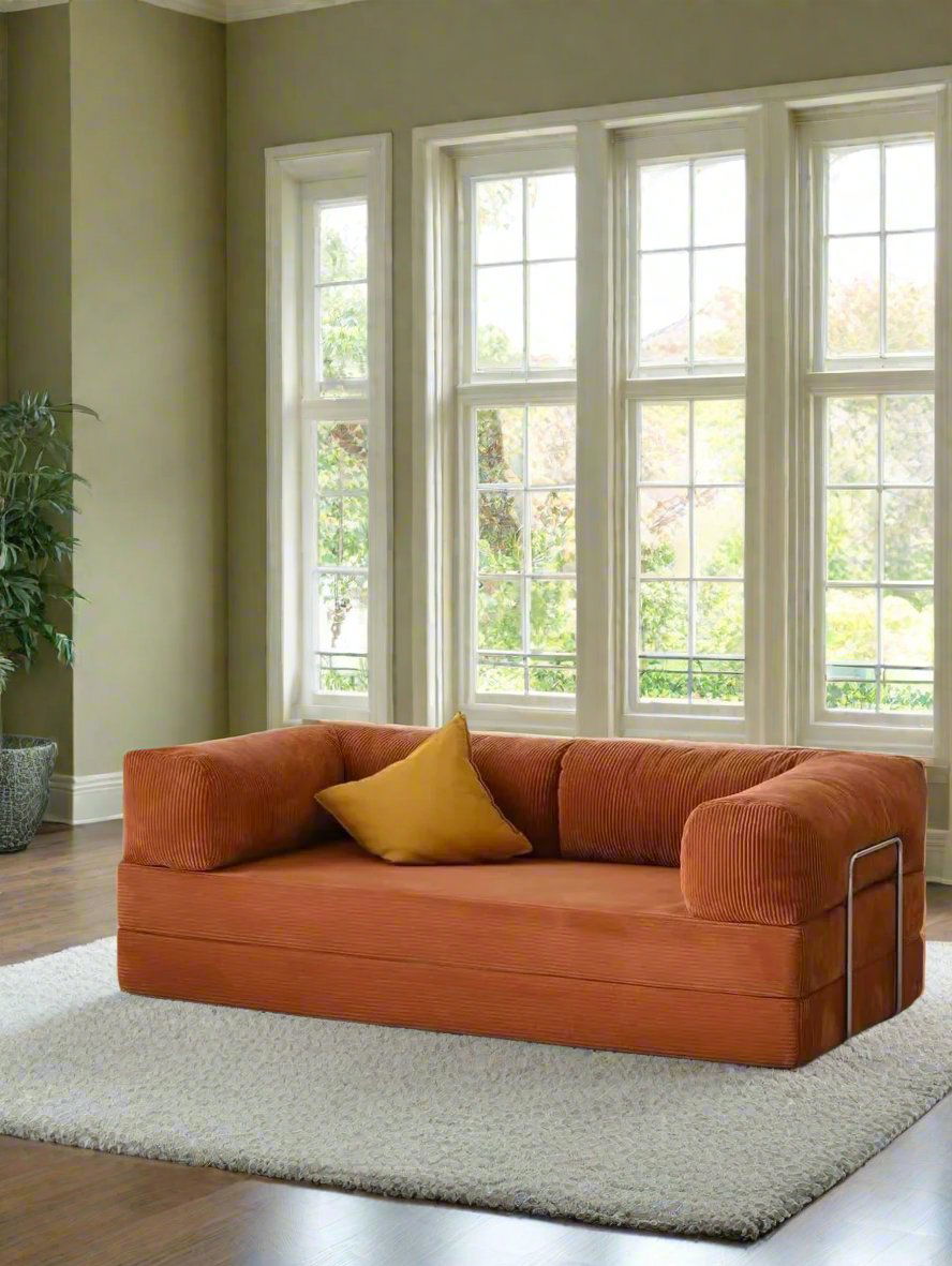 Belle Convertible Sofa Bed - Corduroy BUBULAND HOME