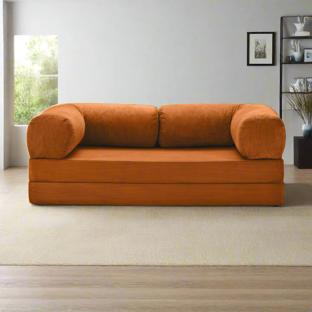 Belle Convertible Sofa Bed - Corduroy BUBULAND HOME