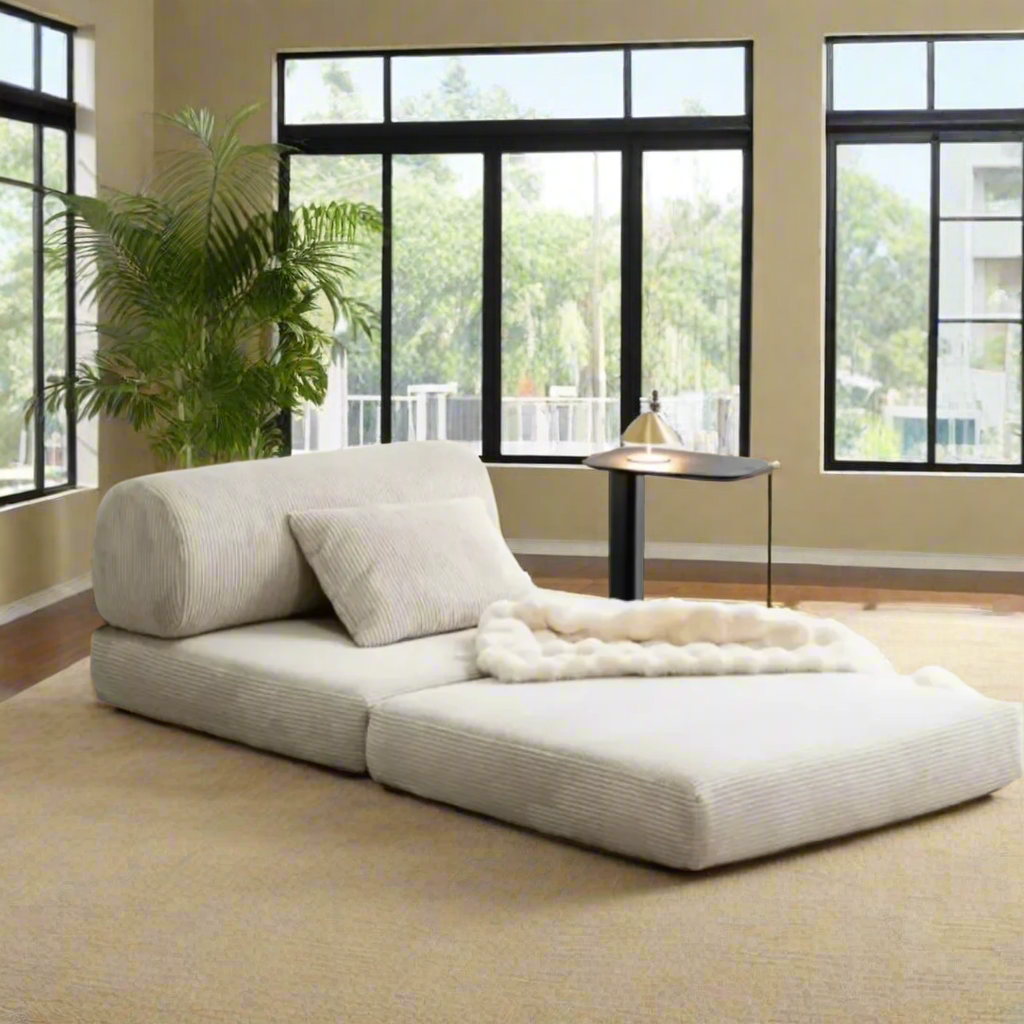 Belle Single Armless Seat - Corduroy BUBULAND HOME