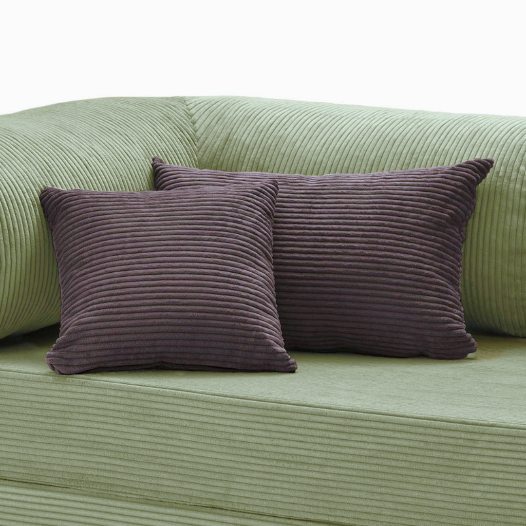 Belle Square and Rectangle Cushion - Corduroy BUBULAND HOME