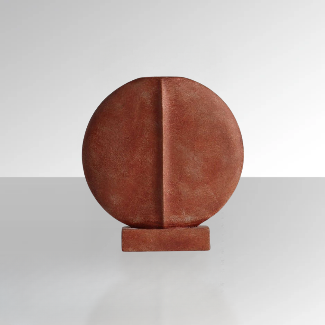 Celine Ceramic Vase - Red - BUBULAND HOME