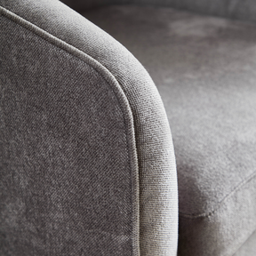 Charlotte Tub Swivel Armchair - Grey BUBULAND HOME