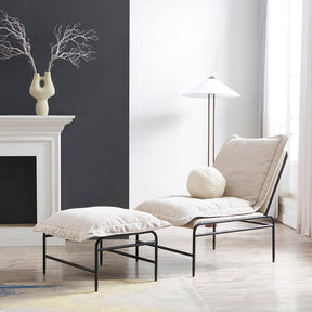 Cloud Lounge Chair - Dove Grey Boucle BUBULAND HOME