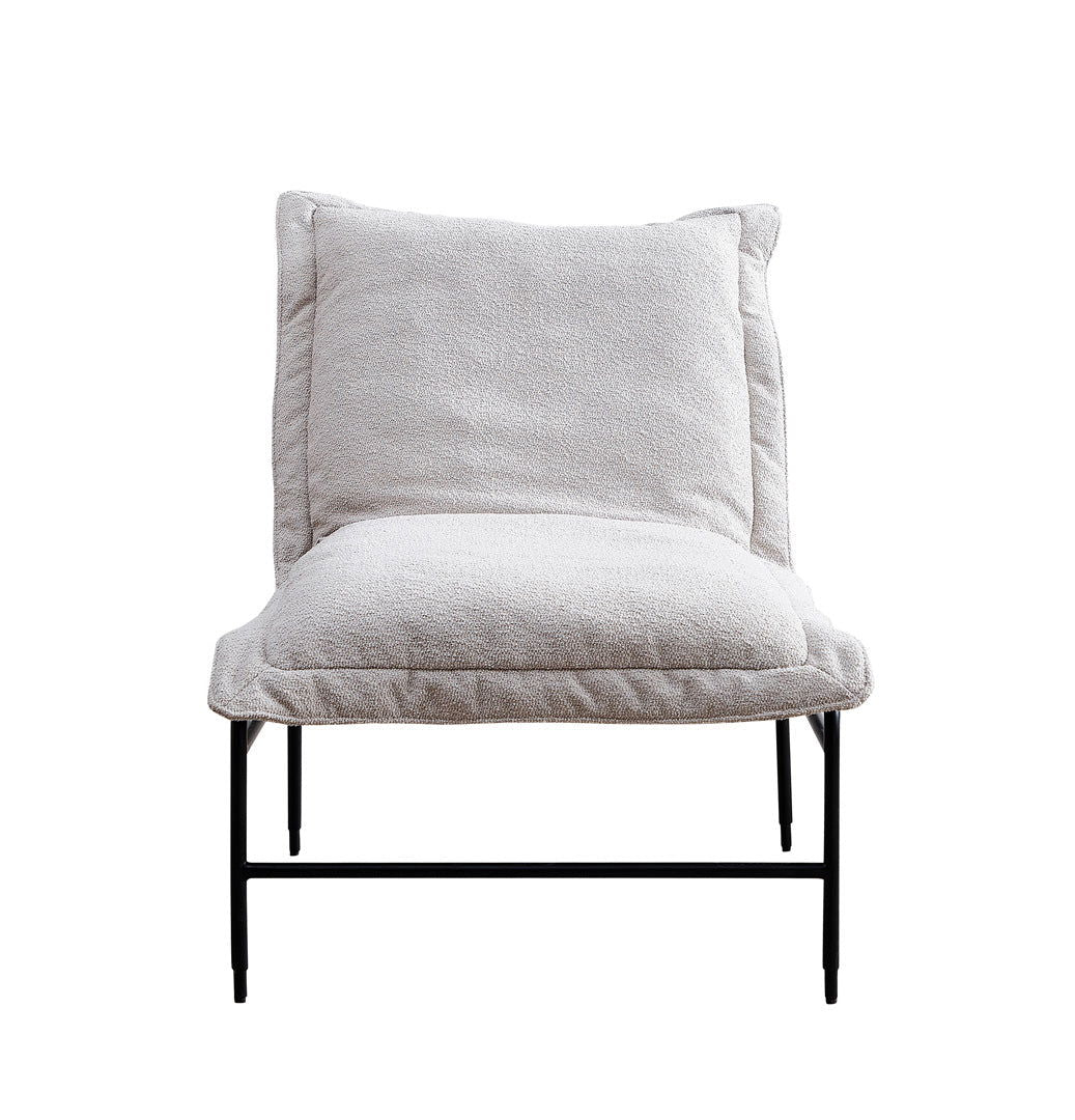 Cloud Lounge Chair - Dove Grey Boucle BUBULAND HOME