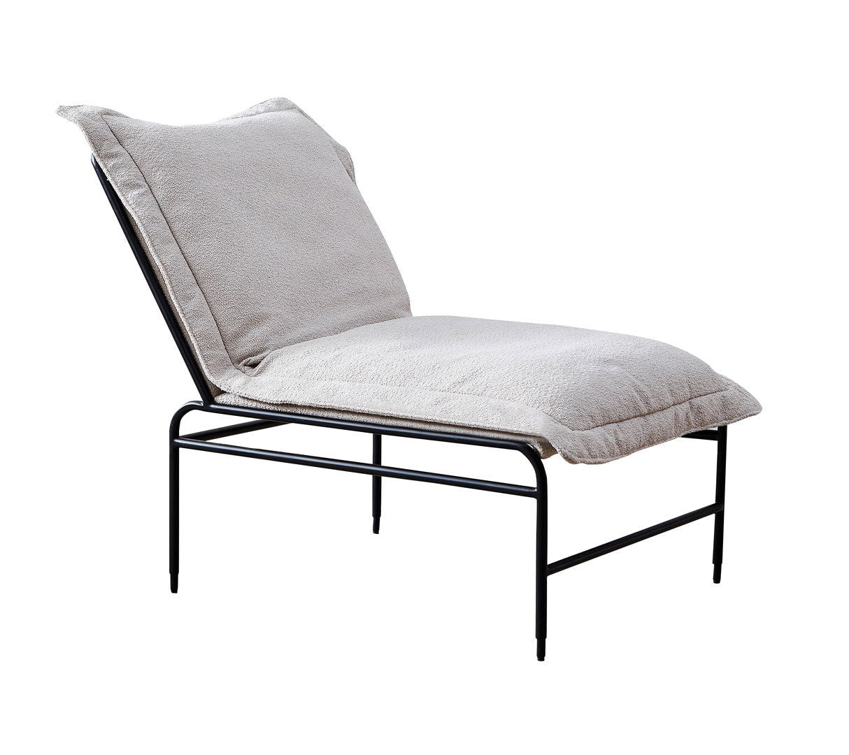Cloud Lounge Chair - Dove Grey Boucle BUBULAND HOME