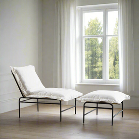 Cloud Lounge Chair - Natural White BUBULAND HOME