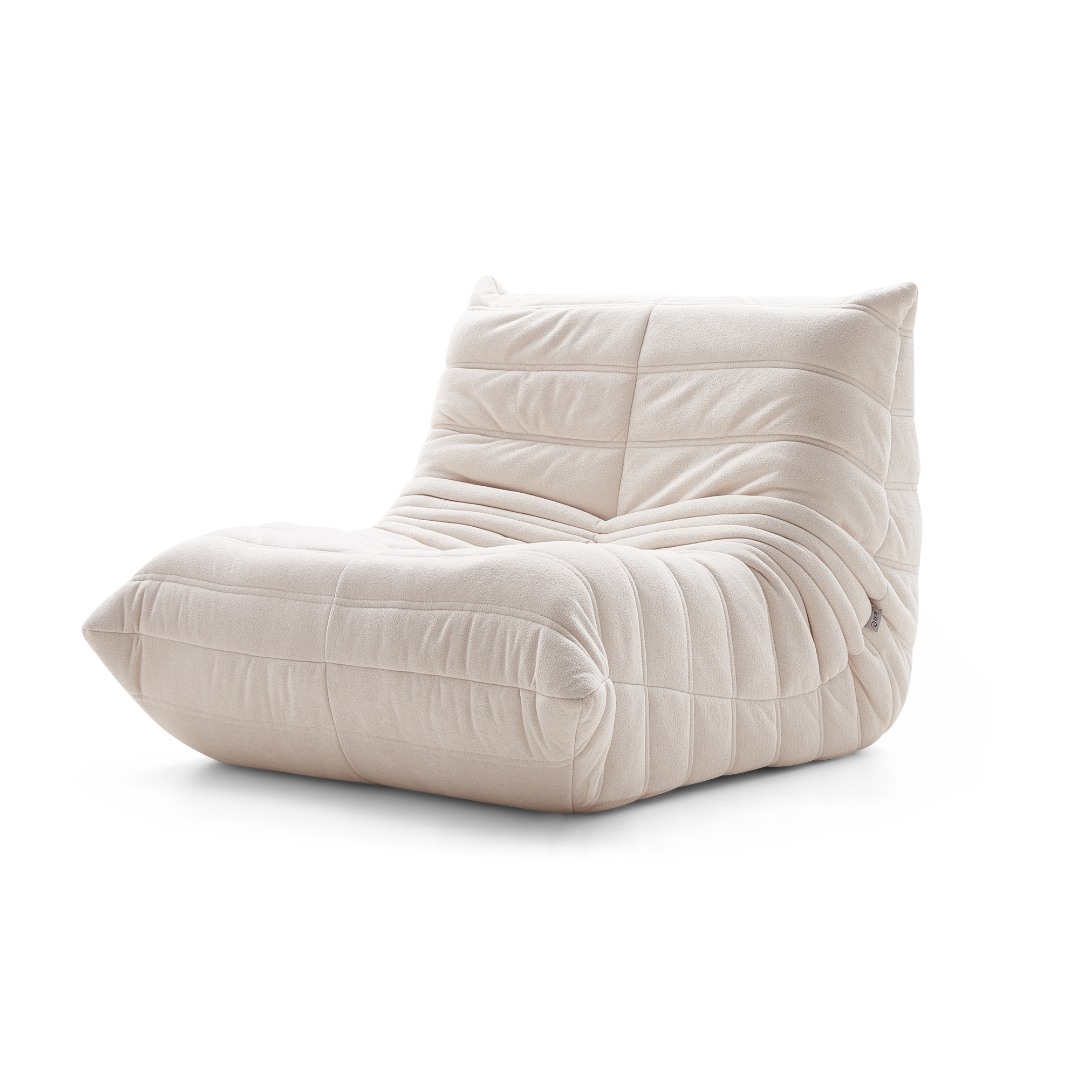 Cocoon Lounge Chair - Flat Boucle - BUBULAND HOME