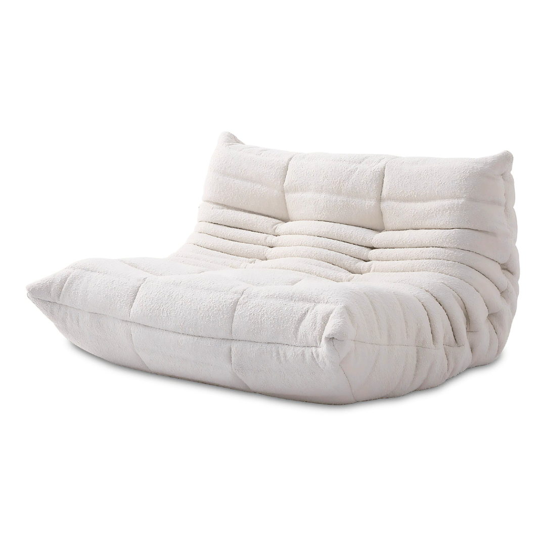 Cocoon Lounge Chair - Flat Boucle BUBULAND HOME