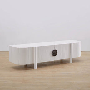 Craft Entertainment Unit - White | Customise Marble Handle BUBULAND HOME