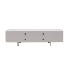 Craft Entertainment Unit - White | Customise Marble Handle BUBULAND HOME