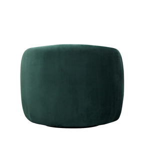 Cuddo Swivel Armchair - Green Velvet BUBULAND HOME