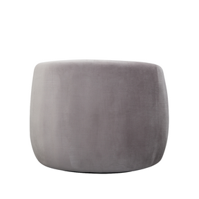 Cuddo Swivel Armchair - Grey Velvet BUBULAND HOME
