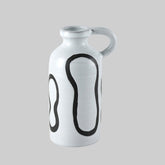 Curved Line Ceramic Vase - Large BUBULAND HOME