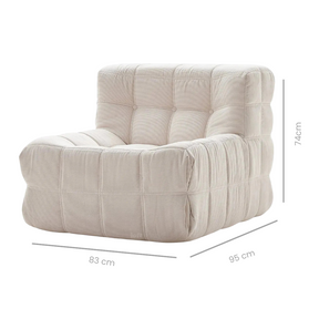Dice Lounge Chair - Corduroy BUBULAND HOME