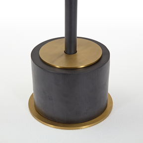 Dion Black Timber Side Table - Side Table Default Title BUBULAND HOME