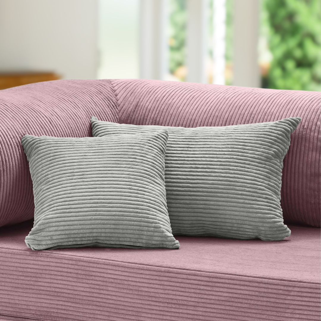 Belle Square and Rectangle Cushion - Corduroy BUBULAND HOME