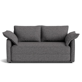 Ease Convertible Sofa Bed - Charcoal Grey Premium Fabric BUBULAND HOME