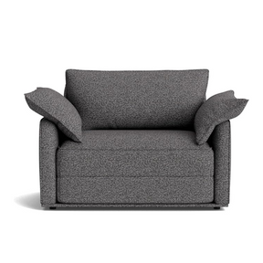 Ease Convertible Sofa Bed - Charcoal Grey Premium Fabric BUBULAND HOME